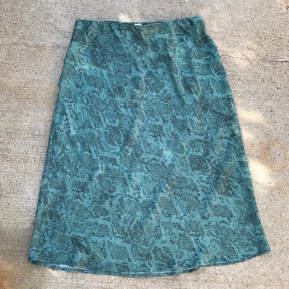 A New Day Snake Print Midi Skirt size XXL (13) - Picture 3 of 7